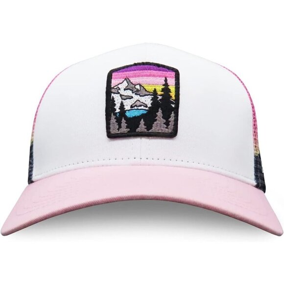 ✨ Grace Folly Baseball Cap Women Pink Beach Trucker Snapback Summer Hats - Picture 7 of 9
